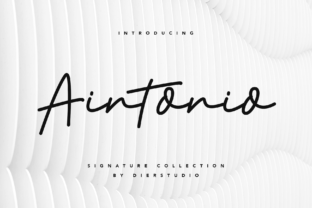 Aintonio: A Signature Typeface for Brand Impact