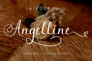 Angelline: A Romantic Font That Elevates Small Business Branding