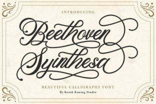 Beethoven Syinthesa: A Script Font for Editorial Elegance