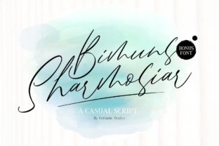Bimuns Sharmosiar: A Script Font That Works in Real Campaigns