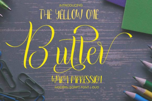 Butter Font Duo: A Practical Script and Sans for Branding