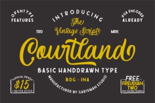 Courtland: A Vintage Font for Thoughtful Editorial Design