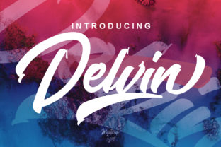 Delvin Review: A Bold Handwritten Font for Campaign Design