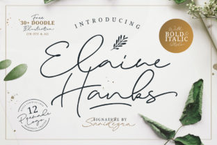 Elaine Hanks Font: Charm and Authenticity in Editorial Design