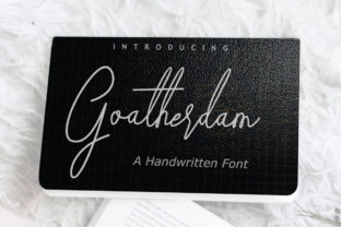 Goatherdam: The Perfect Handwritten Font for Handmade Products