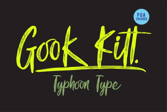 Gook Kitt Font: A Web Designer's Honest Review