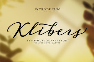 Klibers: A Modern Calligraphy Font for Real Branding Work