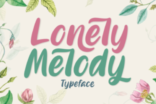 Lonely Melody: A Typeface for Warm Editorial Design