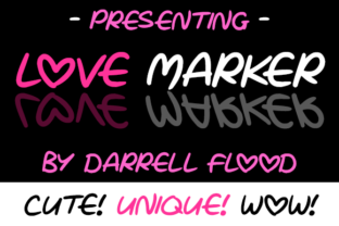 Love Marker: A Hand-Drawn Font That Brings Warmth to Web Design