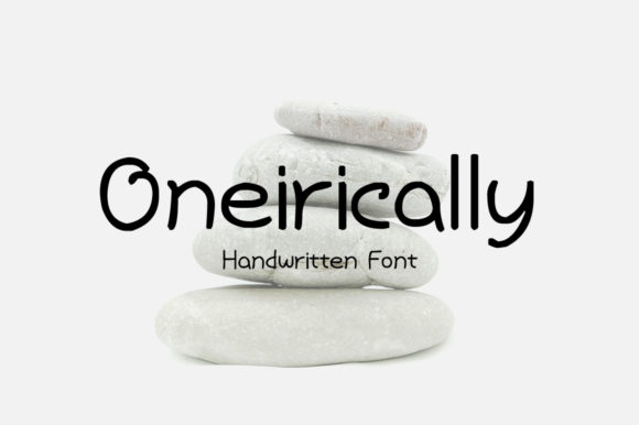 Oneirically: A Whimsical Handwritten Font for Brand Design