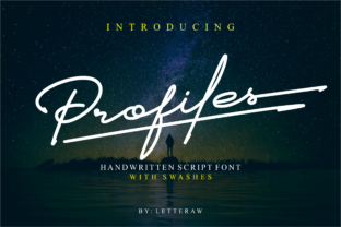 Profiles: A Handwritten Font with Editorial Grace