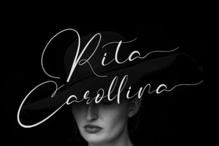 Rita Carollina: A Script Font That Demands to Be Seen