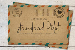 Standard Pilot: A Handwritten Font That Elevates Campaign Design