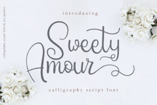 Sweety Amour: A Handwritten Font for Polished Web Design
