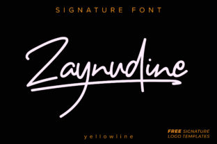 Zaynudine Font Review: A Script Amp Typeface with Classic Elegance